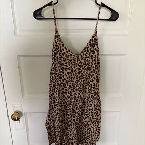 H&M Animal Print Sleeveless Dress